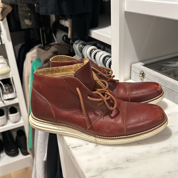 Men’s brown  Cole Haan boot - Picture 2 of 7